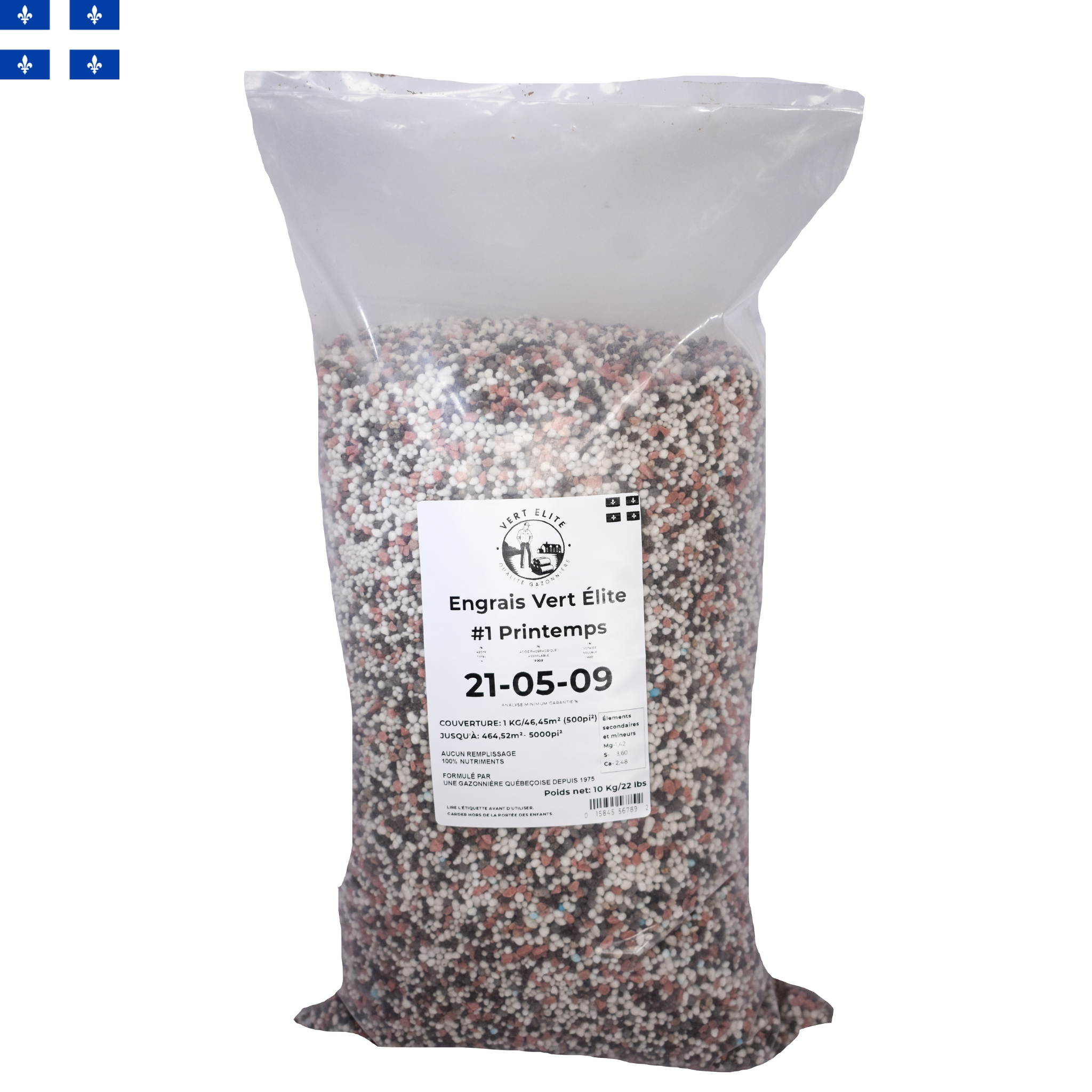 Vert Elite Spring Lawn Fertilizer 21-5-9 — 10KG